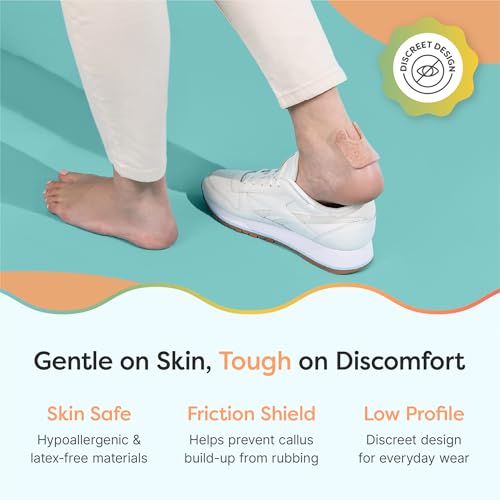 Image of ZenToes Callus Pads | U-Shaped Design Moleskin Blister Pads | Self-Stick Adhesive Felt All Day Comfort Cushions for Calluses and Corns | Reduce Pressure and Friction | 48 Count (Beige) (Pack of 2)