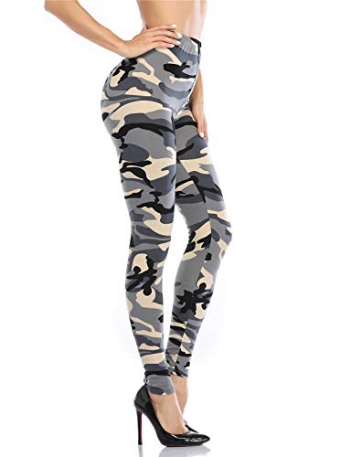 VOGUEMAX Womens Ankle Length Leggings Buttery Soft High Waisted Stretch Basic Solid Full Length Leggings Pants - Image 6