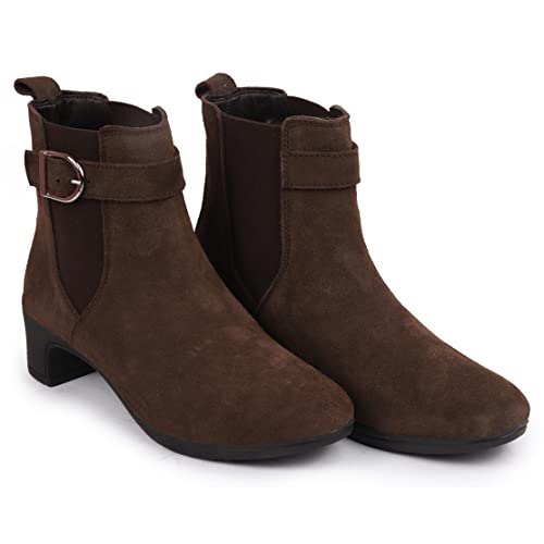 Image of FAUSTO Women Flared Heel Boots