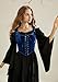 Scarlet Darkness Renaissance Corset Tops for Women Pirate Lace Up Overbust Velvet Bustier Bodice Royal Blue Size 8