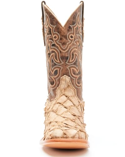 Cody James Men's Exotic Pirarucu Western Boot Broad Square Toe - Bbme-1024