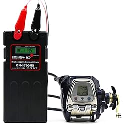 Carretes Electricos WenMia Carrete de pesca eléctrico de litio 14,8 V 14 Ah para Daiwa Tanacom 1000 750 500 Seaborg 500MJ Leobritz Shimano Play BeastMaster ForceMaster