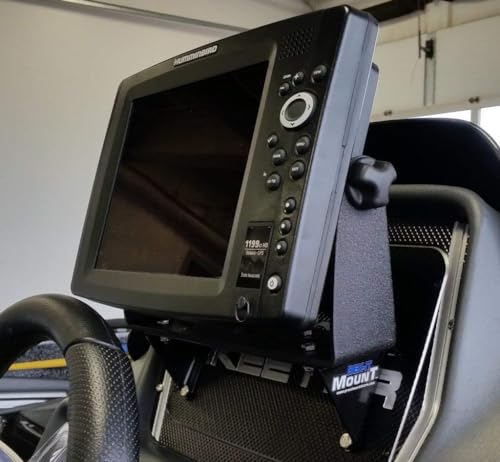 image for PROcise Outdoors DEK-It Boat Fish Finder Mount, Single Unit Dash Mount