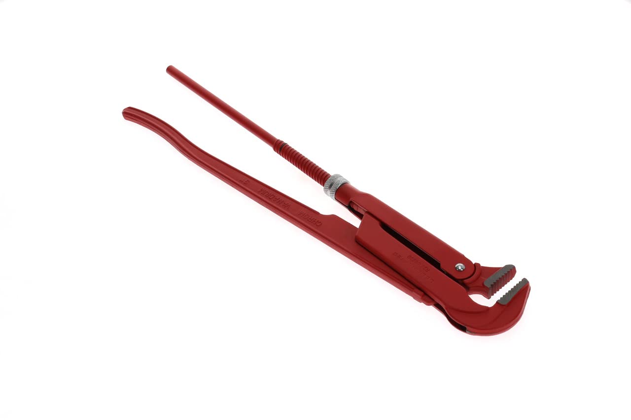 GEDORE Red Giratubi 90°, Giratubi 3 pollice, Apertura 103 mm, Giratubi Svedese, Giratubi a 90, Massiccio, Dentatura Contraria al Senso di Rotazione, R27100030