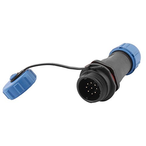 Adaptador conector aviación 9 terminales 500V AC SP1311/P miniatura 1
