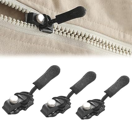 JY Instant Zipper Repair Kit for Bags, Jackets, Luggage, Backpacks & Clothing | Universal Zipper Slider Replacement with Screw Fix (12 PCS)-picture-25