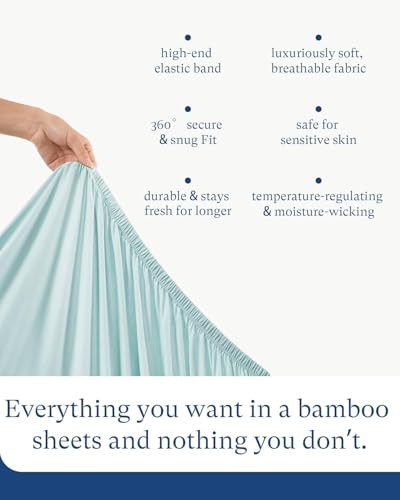 Ultra Soft Bamboo Viscose Crib Sheets for Babies