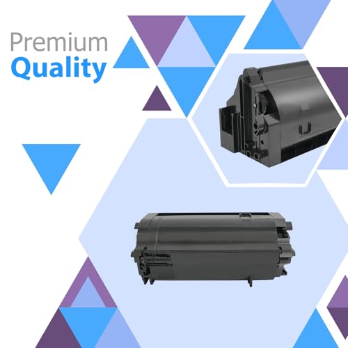 Image of 58D1H00 Black MS823 MS821 Toner Cartridge 58D1000 Remanufactured Compatible for Lexmark 58D1H00 MS823dn MS821dn MS725 MS822 MS823 MS825 MS826 MX721 MX722 MX822 MX826 MS823n MS825dn Printer 2-Pack