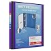 Staples 827599 Better 1-Inch D 3-Ring View Binder Purple (19065)