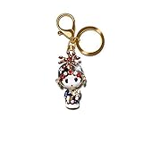 ♥EINZIGARTIGES DESIGN:Modisches und nützliches, glänzendes und exquisites Werkzeug. Sehr bequem, um die Schlüssel mitzunehmen. Das gut aussehende Modell verleiht Ihnen einen besonderen Charme im Modegeschmack.