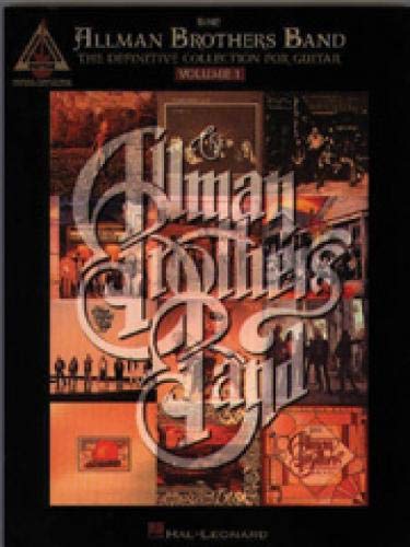 Allman Bros: Definitive Volume 1 (Guitar Tab) (Guitar Recorded Versions S)