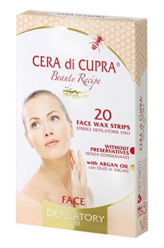 Cera di Cupra Bandas Depilatorias Rostro - 20 Unidades