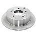 DuraGo BR31360 Rear Solid Disc Brake Rotor