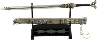 Superbuybox God of War Ragnarök Freya's Sword Thrungva Action Figures Game Toys Collection Keychain Gift Desk Decoration Backpack Pendant Gift
