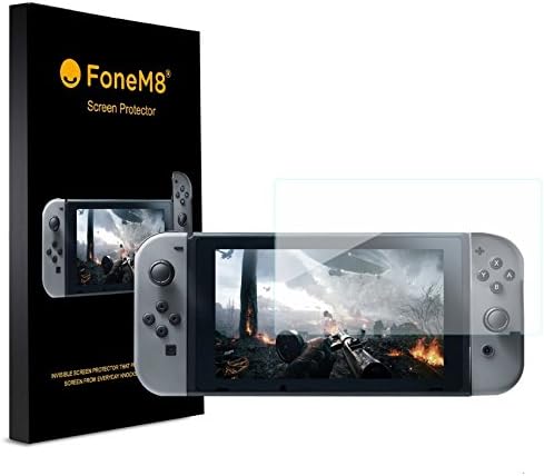 FoneM8 Tempered Glass Screen Protector for Nintendo Switch