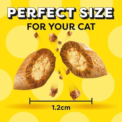 Dreamies Cat Treats, Tasty Snacks with Scrumptious Salmon and heavenly Tuna, 8 Pouches of 60 g - Image 9