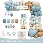 1st Birthday Decorations for Boy, First Birthday Party Supplies, Baby Boy First Bday Decorations, Balloon Boxes, Backdrop, High Chair Banner, Crown, Photo Banner - Image 4