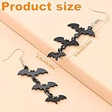 Zoom IMG-2 zorvyn halloween wing orecchini divertente Zoom IMG-2 zorvyn halloween wing orecchini divertente