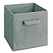 ClosetMaid 18657 Cubeicals Fabric Drawer, Gray, 2-Pack