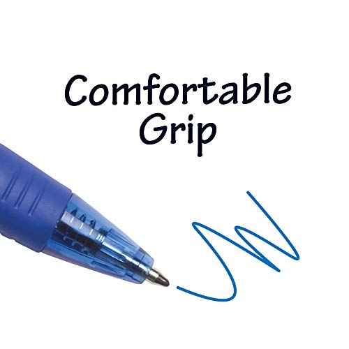 Bic Ballpoint Retractable Pens (Bu311Be), Blue #TOP5
