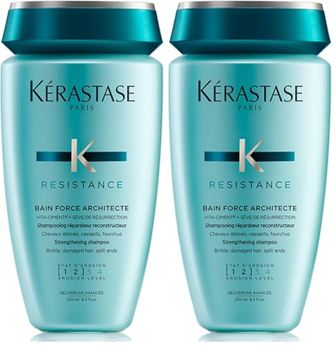Kérastase Résistance Force Architecte, Restorative Shampoo, For D...