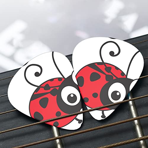 Médiators de guitare 12-Pack médiators de guitare de dessin animé coccinelle pour guitare électrique guitare acoustique… - Les Beatles, Paul McCartney, John Lennon, RIngo Starr, George Harrison Médiators de guitare 12-Pack médiators de guitare de dessin animé coccinelle pour guitare électrique guitare acoustique… – Image 7