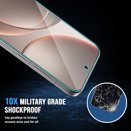 Image of FIRST MART Matte Anti-Glare Tempered Glass for Oppo Find X9 and Find X8 With Installation Kit | Military-Grade Gaming Screen Protector & Cable Guard | Edge to Edge Coverage | Black