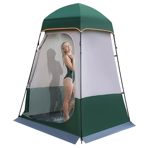 Yapasopu tienda ducha camping 160 x160 x 240cm,tienda de ducha con protección UPF50+,protección de privacidad ducha o tienda de ropa para cambiarse,portátil para exteriores,senderismo,playa,pesca,baño