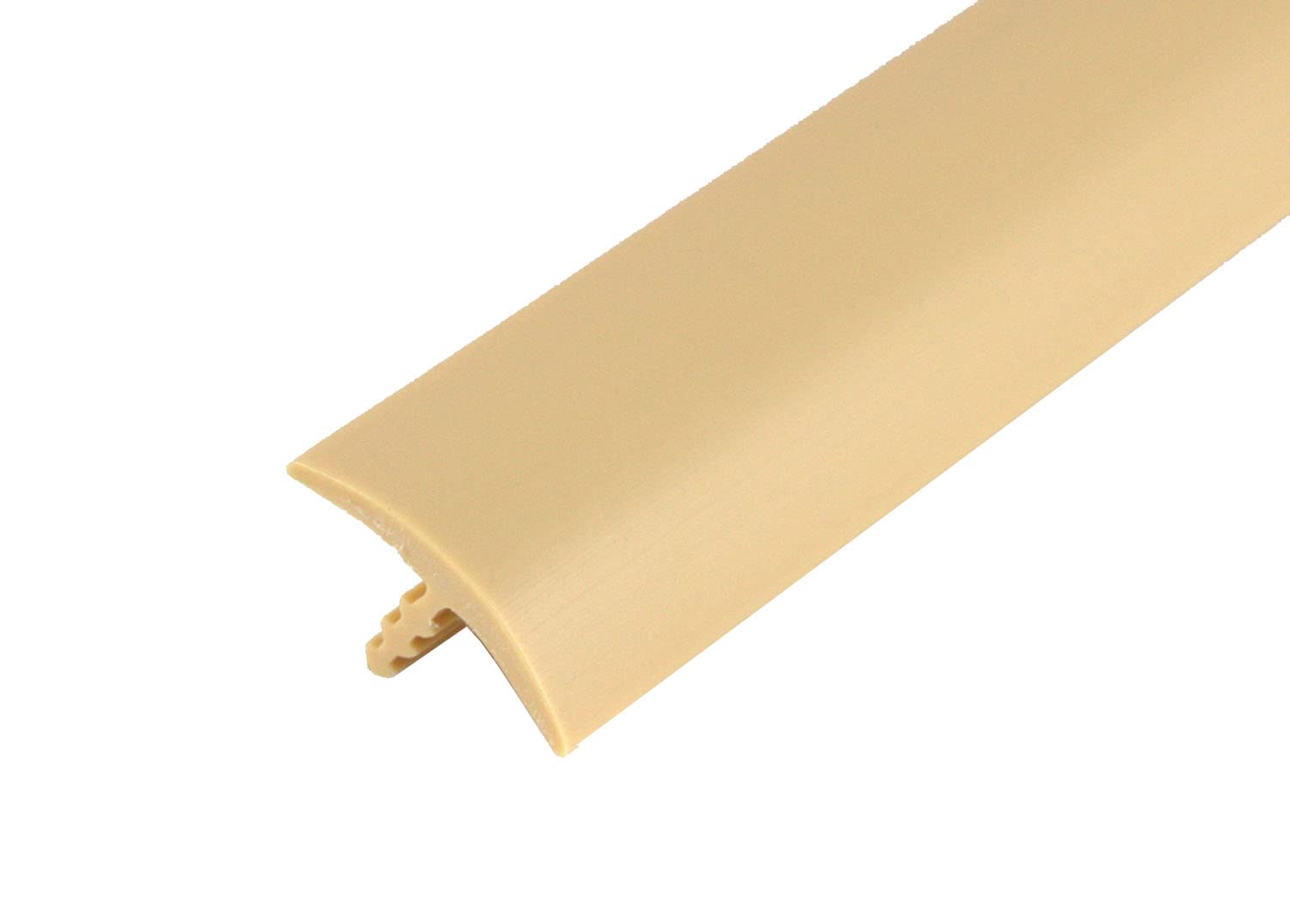 T-Molding.com 100ft Roll of Beige 3/4" Plastic Tee Moulding for Arcade Game Cabinets, Counters, Shelves, or Tables