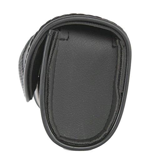 Bolsa de parabrisas para motocicleta en cuero sintético negro miniatura 4