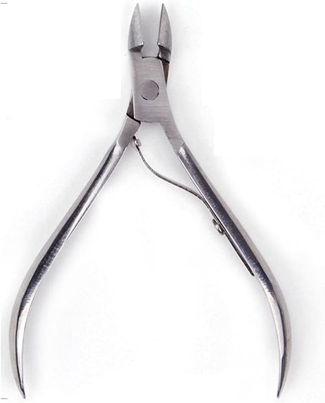 Toenail Professional Nail Art Cuticle Nipper Clipper Edge Cutter Toenail Toe Dead Skin Scissor Stainless Steel Manicure Pedicure (Color : D)