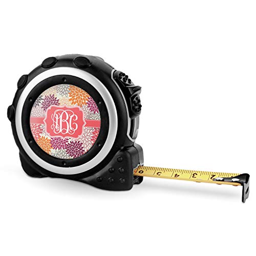 Cinta métrica personalizada de flores 16 ft miniatura 1