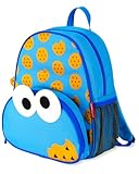 Skip Hop x Sesame Street Toddler Backpack, Preschool Ages 3+, Cookie Monster