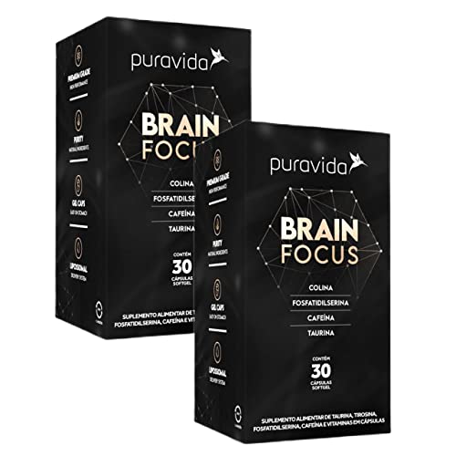 2x Brain Focus-Pura Vida- Performance Mental