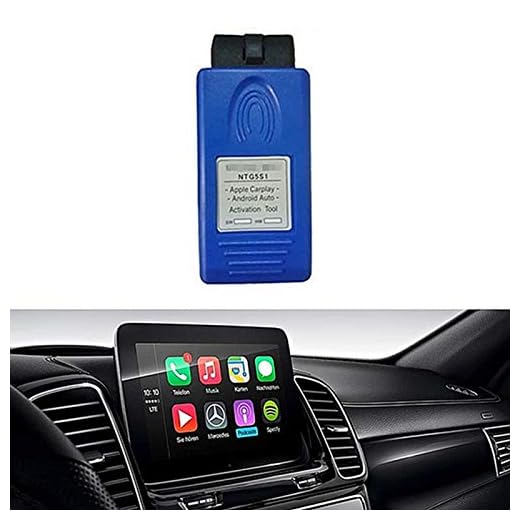 LICHIFIT Herramienta de activación para Apple Carplay para Mercedes Benz Car NTG5 S1 OBD 2