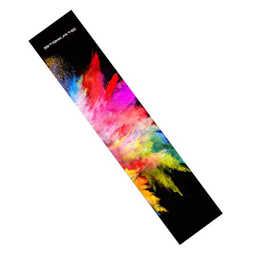 Sharplace Longboard Skateboard Feuille 122x26cm Papier Abrasif Long Board Grip, Coloré, 122x26cm