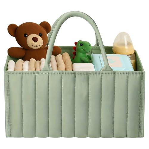 Zyluniy Organizer per pannolini, Organizzatore per pannolini per la casa, Carrello porta pannolini con scomparti e...