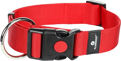 Dog Collar Ziggi Red XL 55-75cm 40mm
