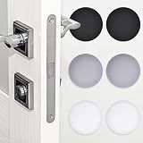 6PCS Door Stoppers Wall Protector Door Handle Bumper Door Knob Bumper Cover Door Stopper Self-Adhesi