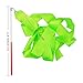 FAZHBARY 2 Pack Green Rhythmic Gymnastics Wands Praise Dancing Streamers for Baton Twirling Talent Shows Artistic Dancing