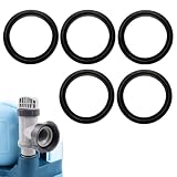 P6029 Guarnizioni Pompa in Gomma, Set da 5 Pezzi O-Ring di Ricambio Compatibile con Filtro a Sabbia 58389, 58391 e 58400, Guarnizioni Piscina per Tenuta Ermetica