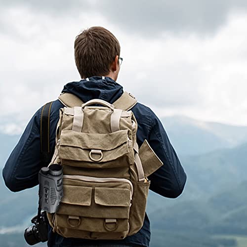 2Pcs Night Vision Goggles,1080P Infrared Ultralight Digital Night Vision Monocular,5X Digital Zoom 984Ft Full Dark Viewing Distance,7-Level Adjustable for Camping,Travel,Wildlife Watching