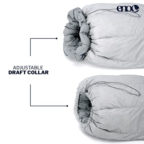 Image of ENO, Eagles Nest Outfitters Ignitor TopQuilt Insulated Hammock Blanket for Winter, Glacier