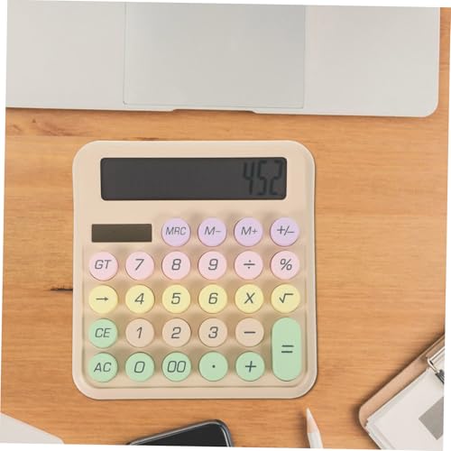 Calculadora de escritorio teclado mecánico DOITOOL pequeña para aprender matemáticas 6