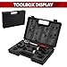 REDLOONG Ratchet Knockout Punch Set, 6 Dies 1/2