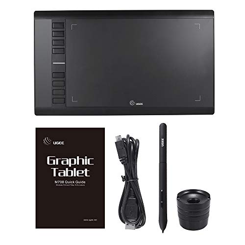 Ugee M708 Ultra-thin Draw Digital Graphics Drawing Painting Tablet 8192 Level Pressure Sensitivity