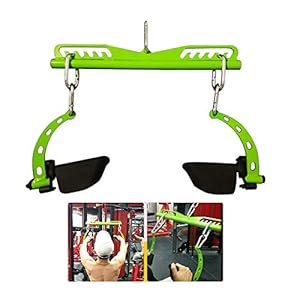 Cable Machine LAT Pull-Down Rod, High Pull-Down Long Rod Pull Back Handle, Adjustable Rowing Rear Handle, Multifunctional Sports Fitness Equipment, Non-Slip Handle (Size : L45cm)