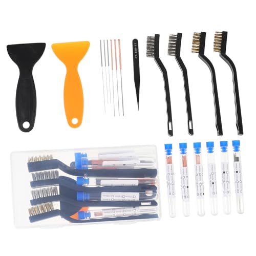 SKISUNO Printer Cleaning Tool Kit Brushes Needles Tweezers for Printer Maintenance Includes Nozzle Cleaning Removal Tool
