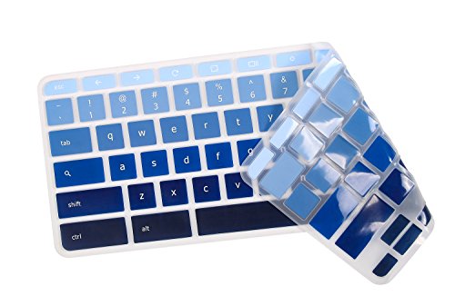 Keyboard Cover Compatible With Hp Chromebook 11 G5 Ee,Acer Chromebook R 11 Cb5-132T Cb3-131,Acer Premium R11,Acer Chromebook 14 Cb3-431 Cp5-471 Laptop Keyboard Skin(Ombre Blue) #TOP1