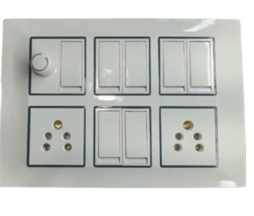 See full amazon price history chart for BAHUL Wall Surface PVC with CONECTION Wire ONLY 7 Switch 2 Socket 1REGULATOR Bord BAHUL Wall Surface PVC with CONECTION Wire ONLY 7 Switch 2 Socket 1REGULATOR Bord (B0CG27F66J) Amazon Price History, Amazon Price Tracker
